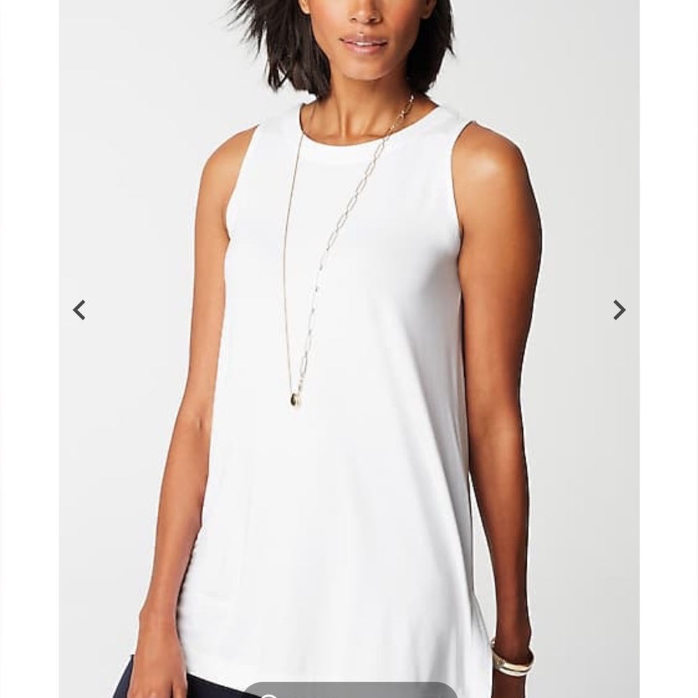 J Jill Wearever Long Layering Tank